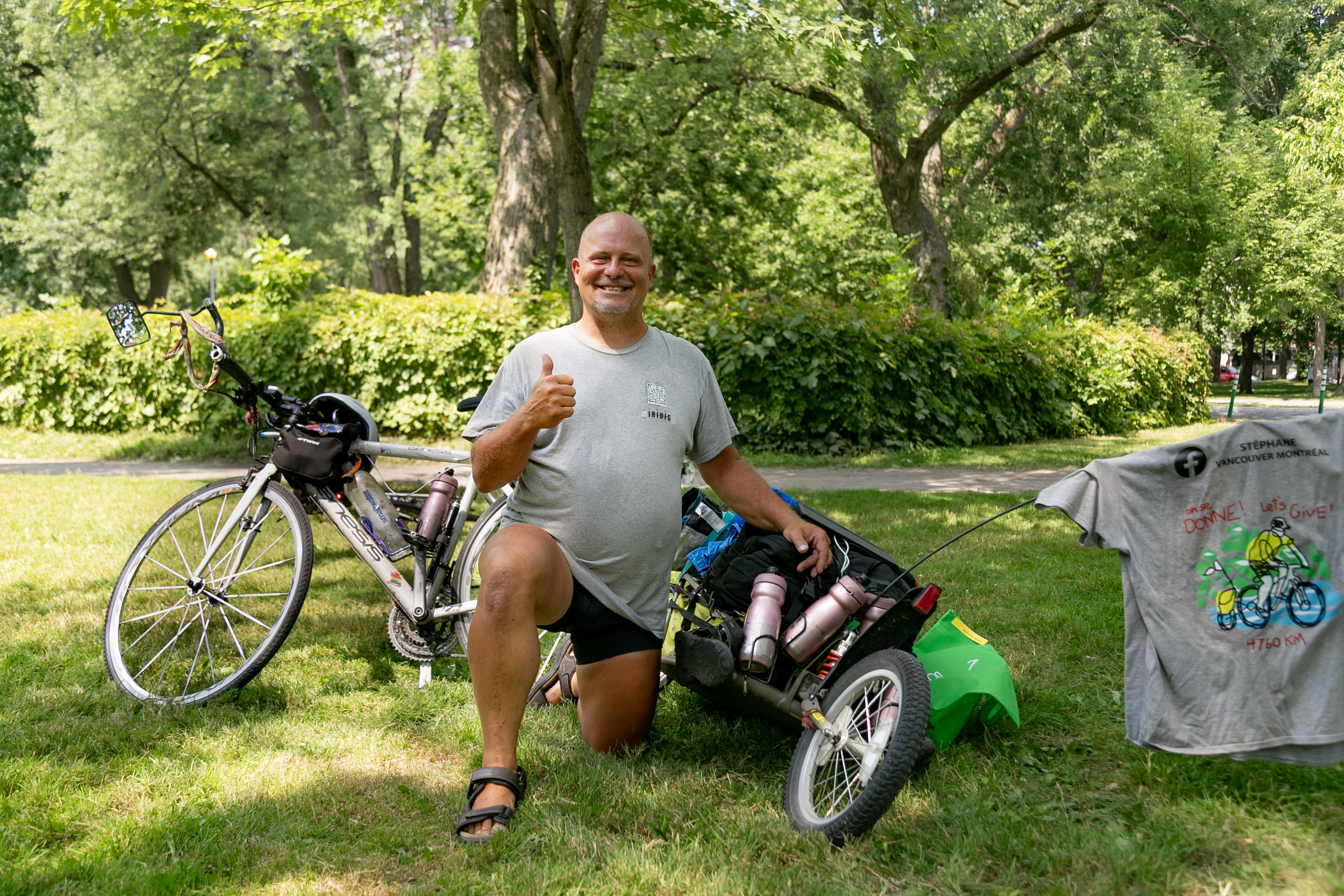 Stéphane Hébert à son arrivée à Montréal